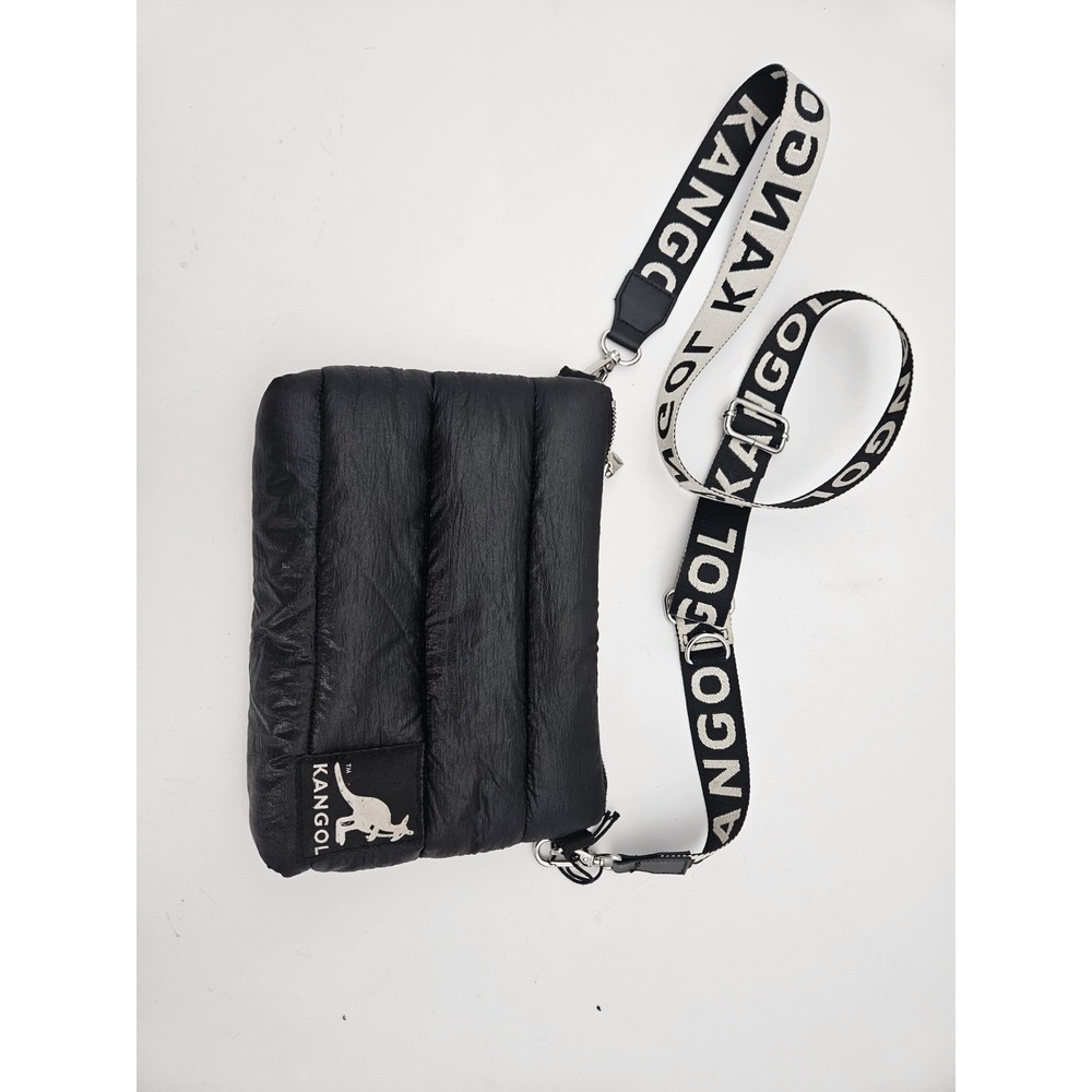 H&M x Kangol Padded Shoulder Bag, Black